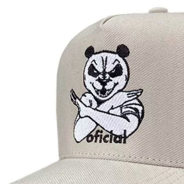 Boné Panda Snapback OFL Respeita Minha História