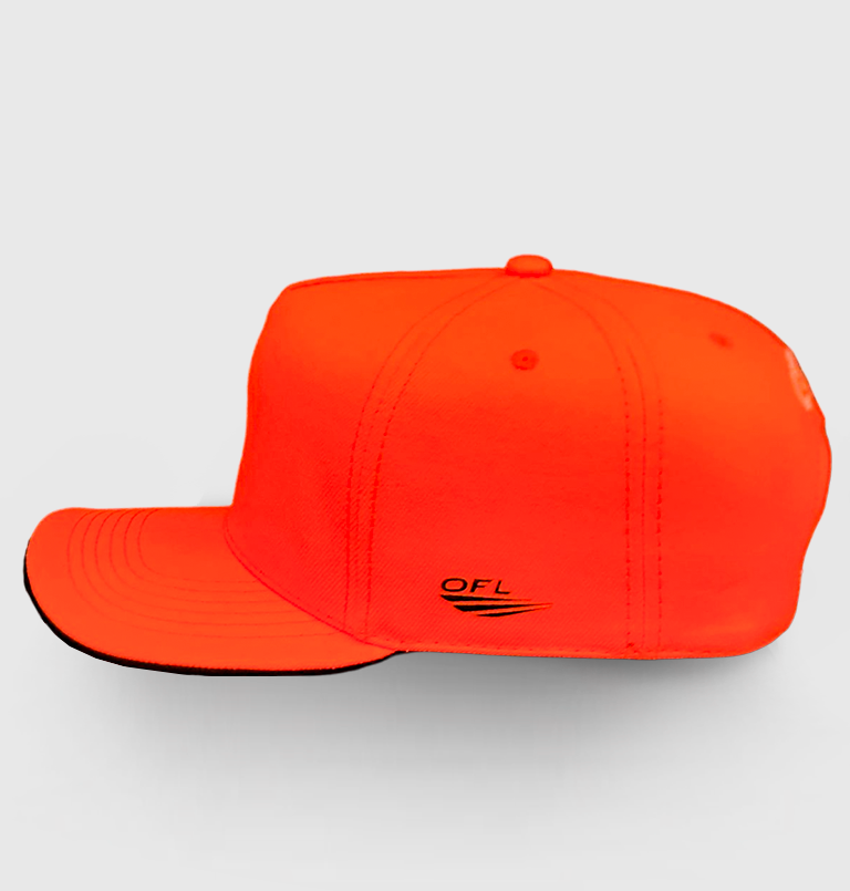 Boné Snapback Fluor Apply Laranja