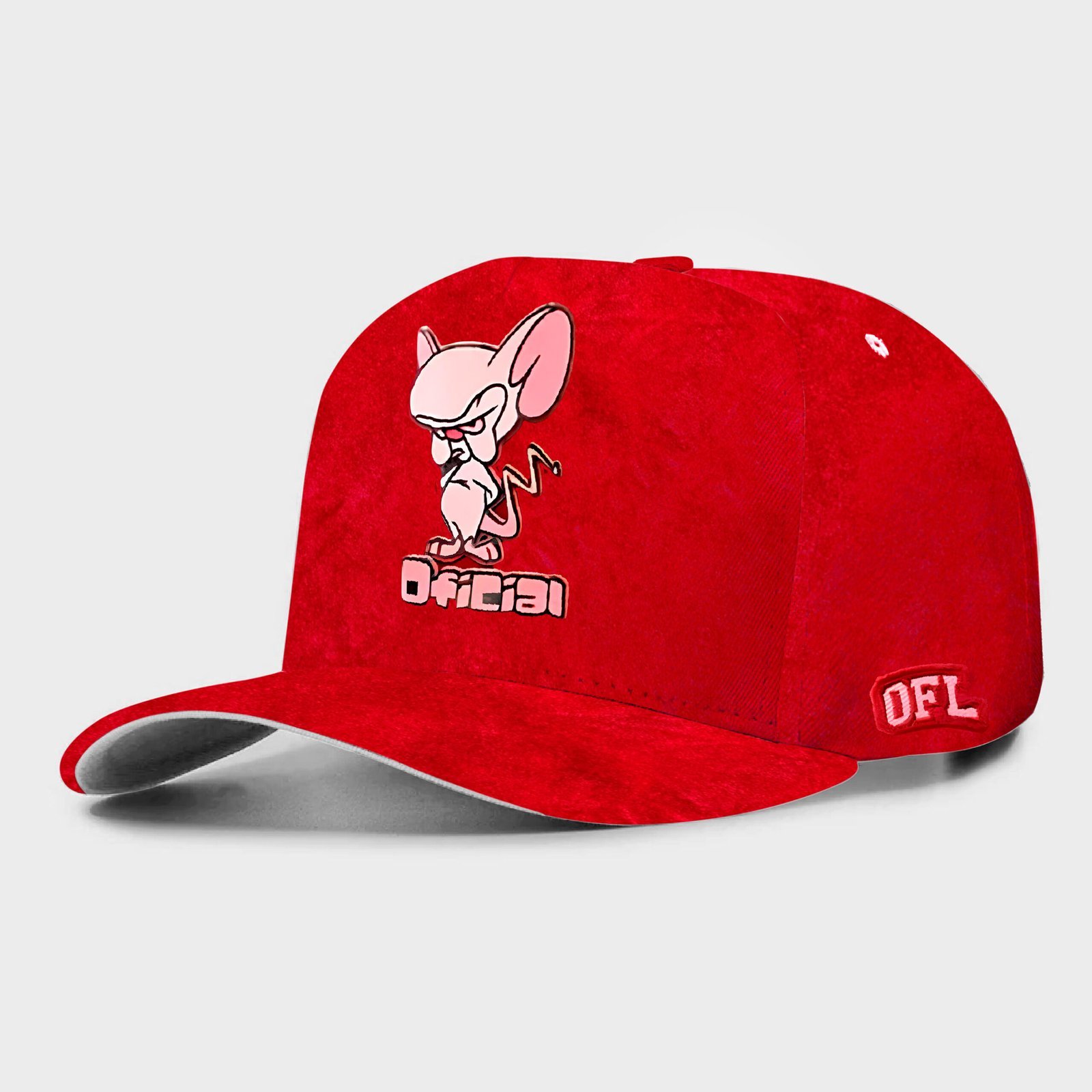 Boné Snapback Kids OFL Cérebro Camurça
