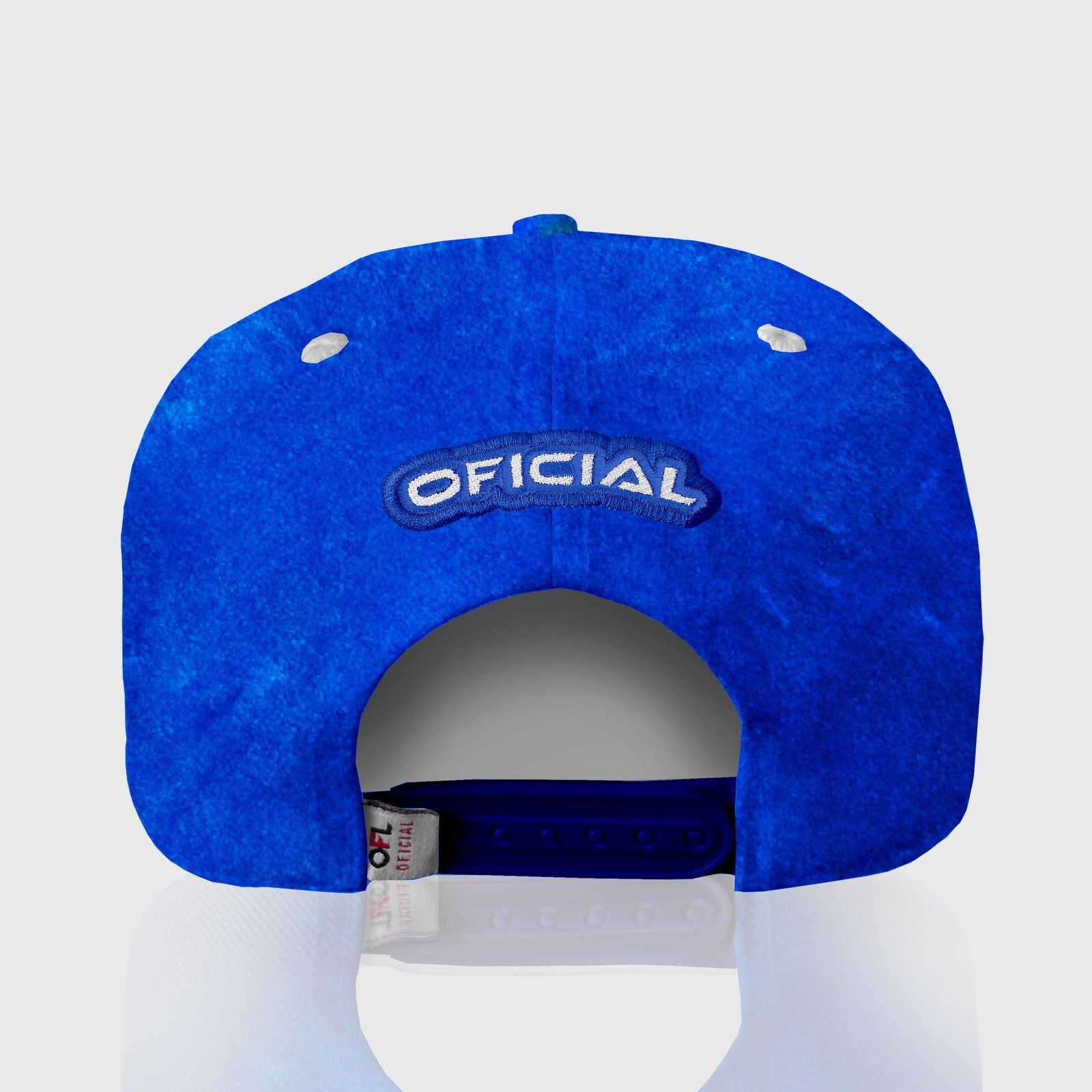 Boné Snapback Kids OFL Cérebro Camurça Azul