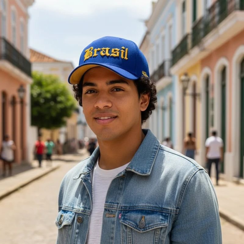 Boné Snapback Oficial Brasil