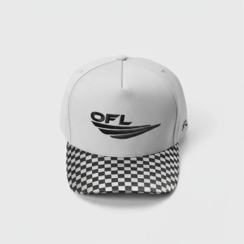 Boné Snapback OFL Aba Quadriculada