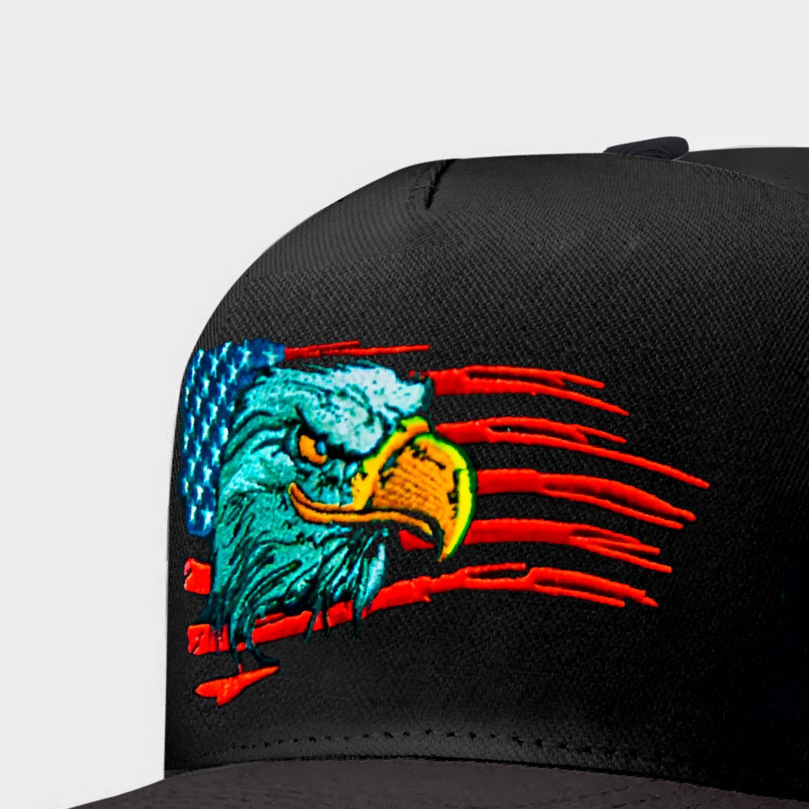 Boné Snapback OFL Aguia Preto