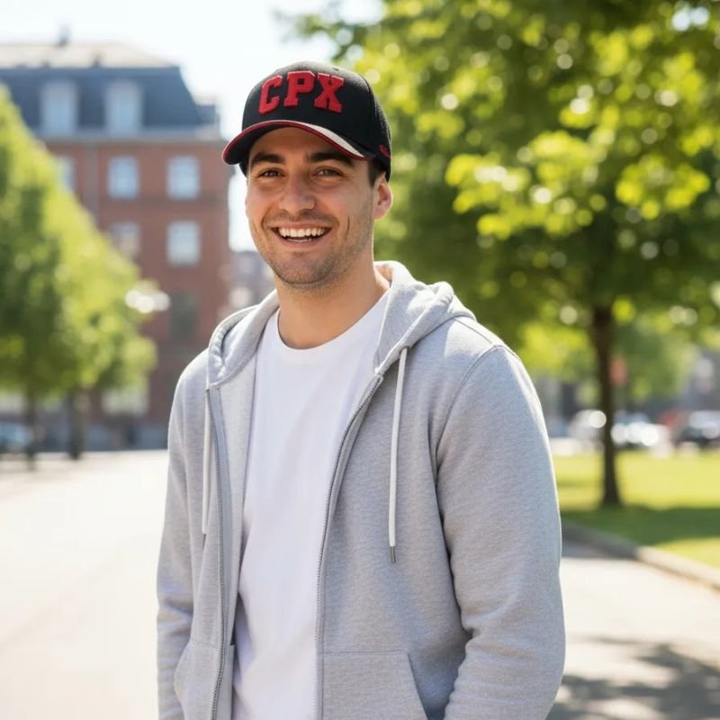 Boné Snapback OFL CPX Preto Aba Sanduiche