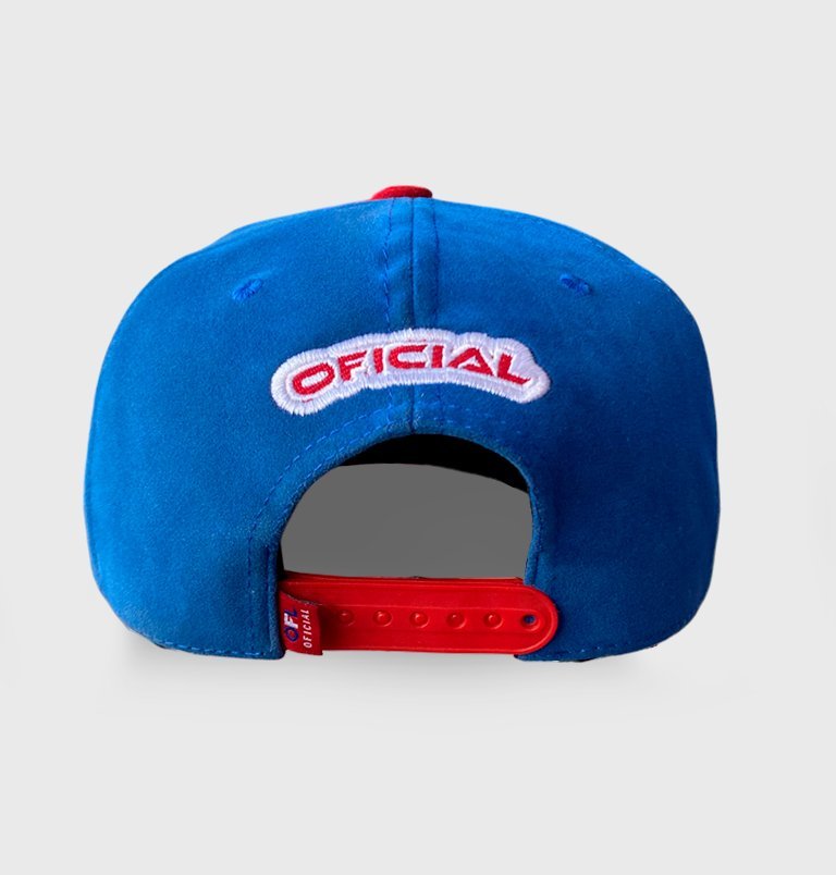 Boné Snapback OFL Duff Beer Camurça Azul