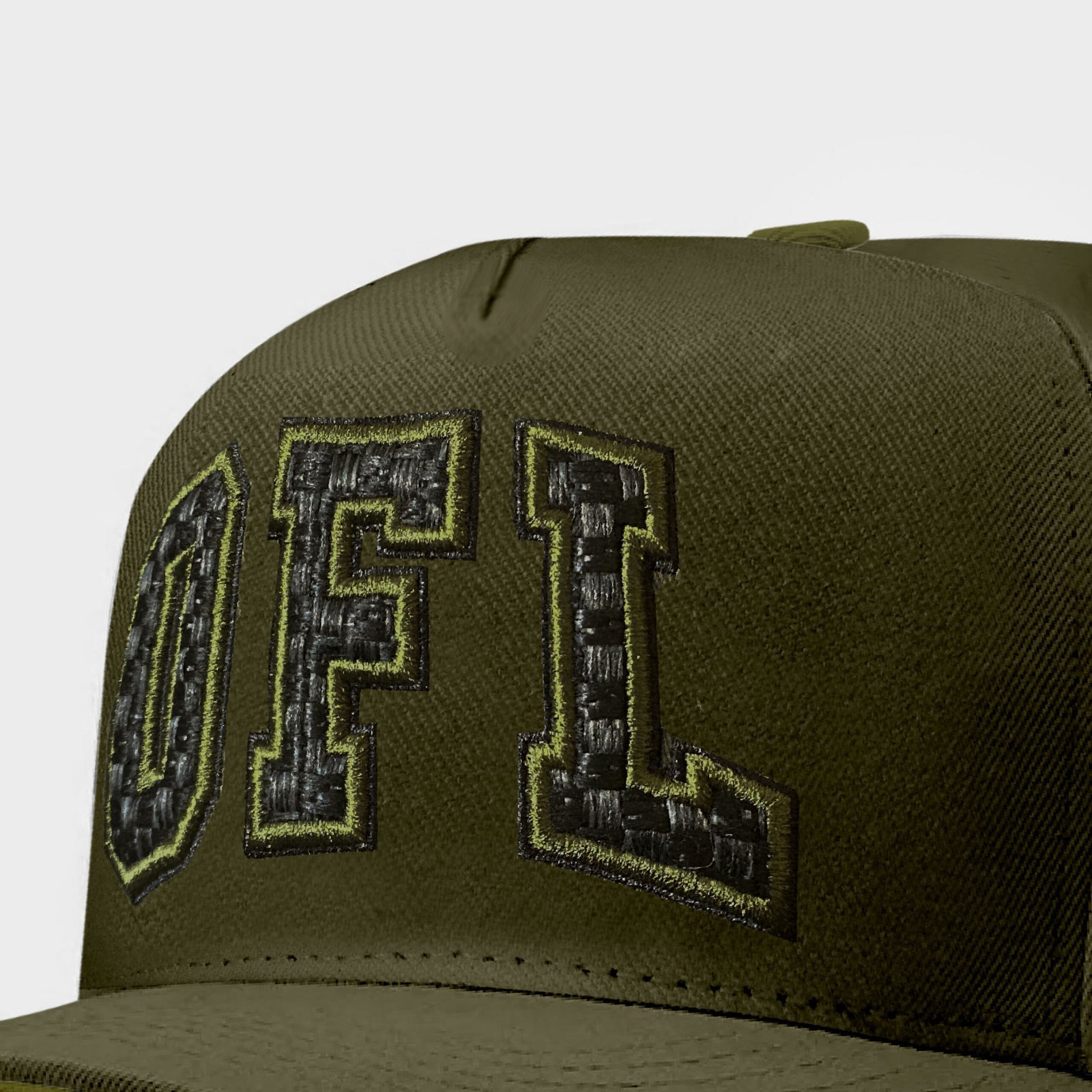 Boné Snapback OFL Embroidery Verde Militar