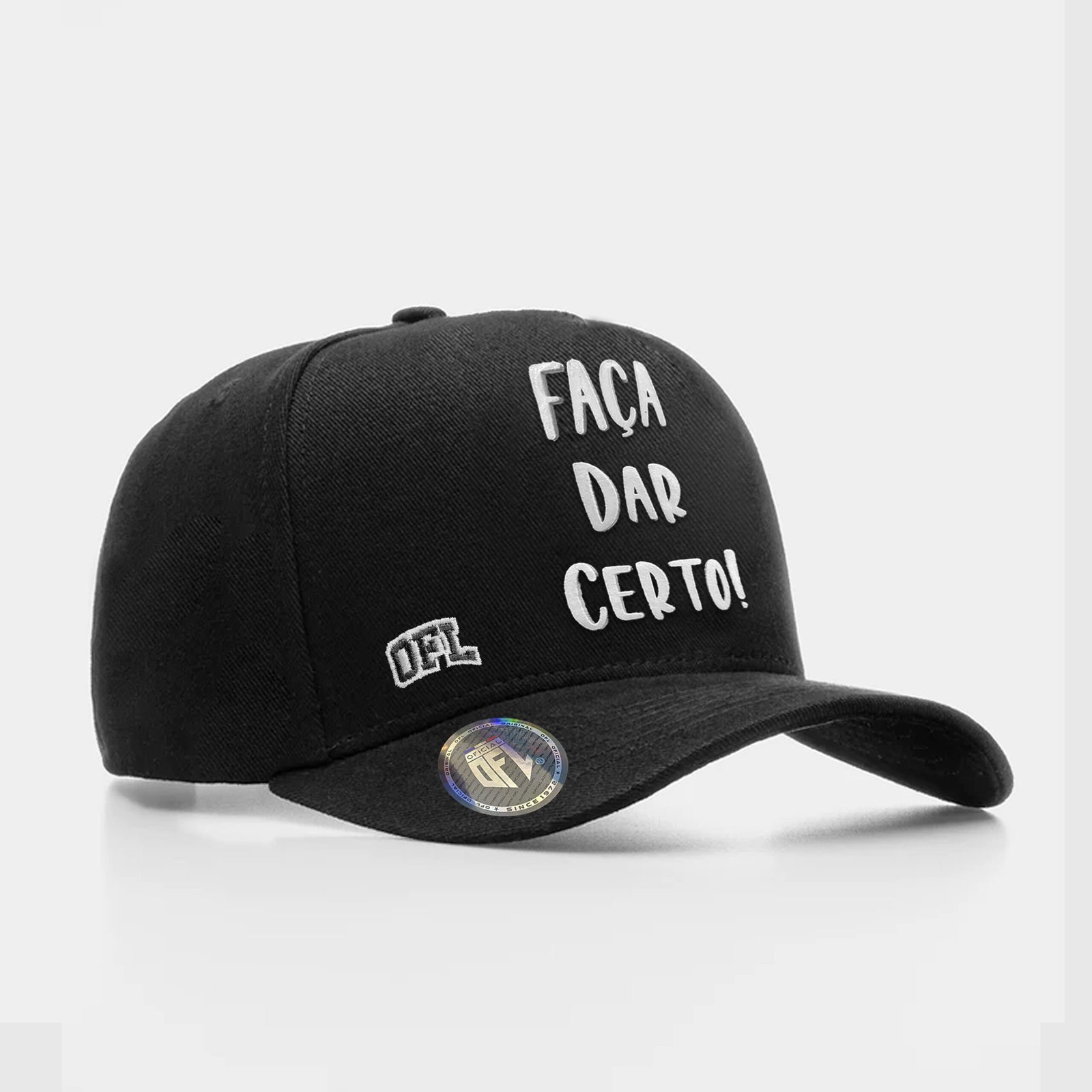 Boné Snapback OFL Faça dar Certo!