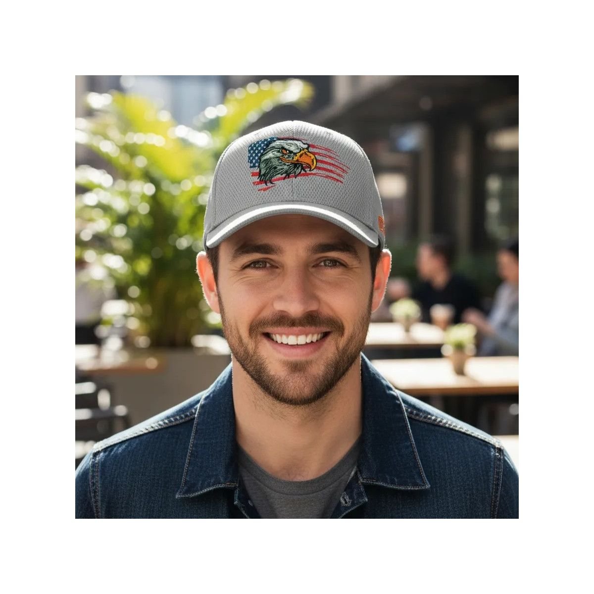 Boné Snapback OFL Falcão Branco