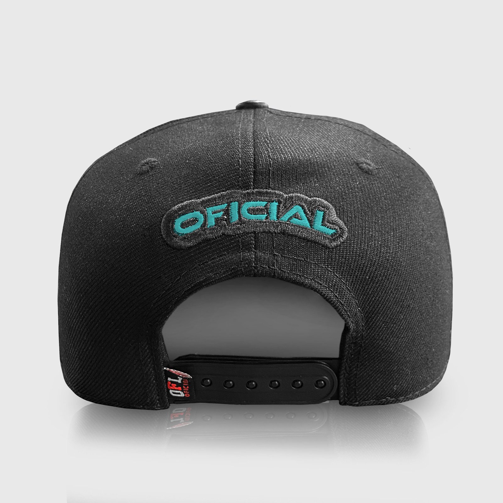 Boné Snapback OFL Foco Força e Fé Blue