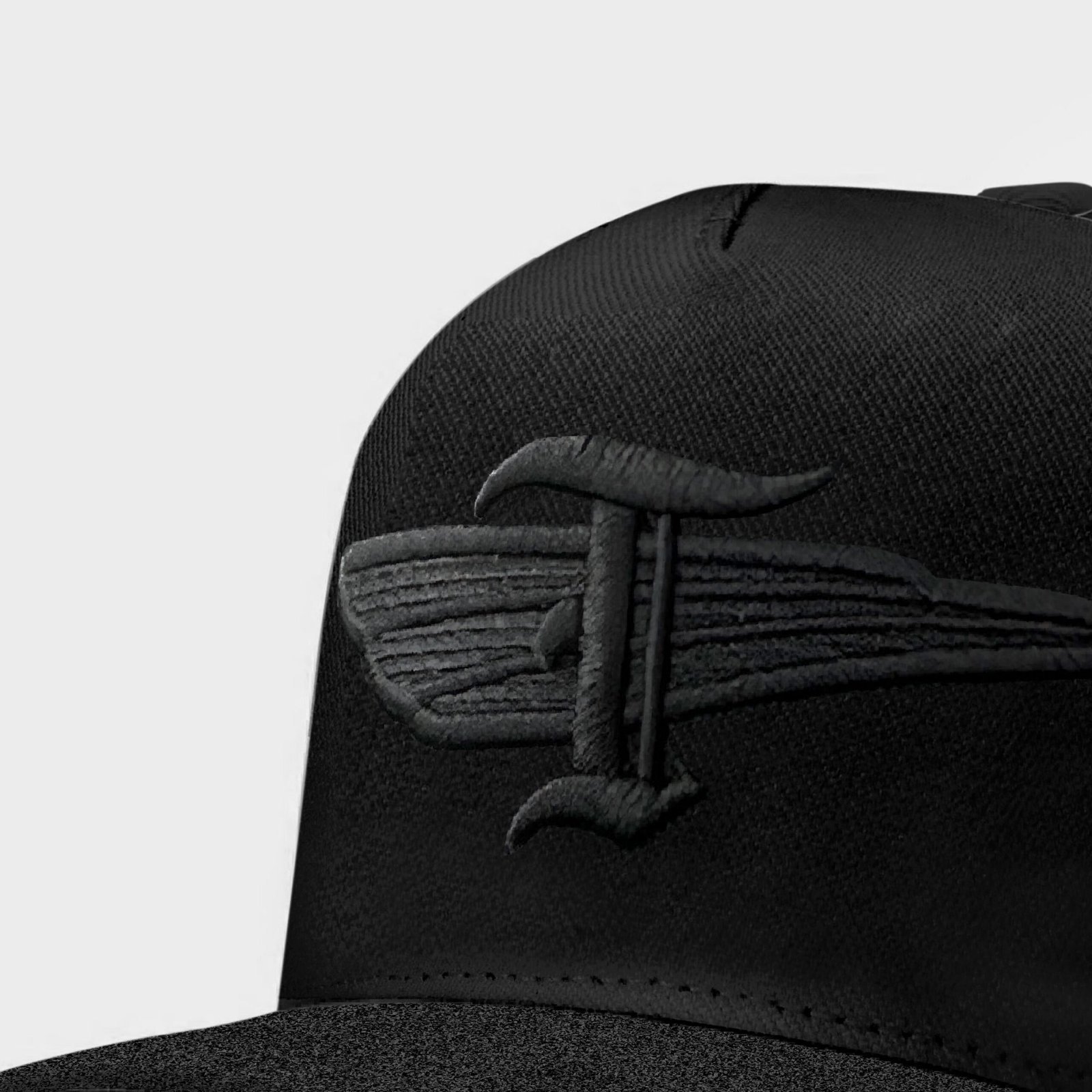 Boné Snapback OFL Gliter Black Iniciais T