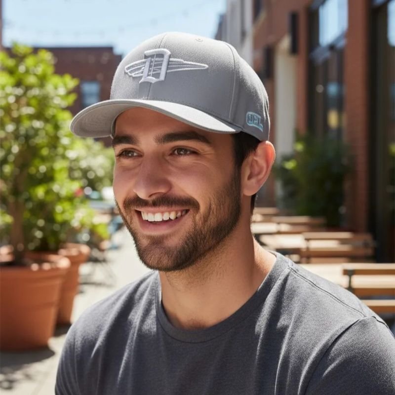 Boné Snapback OFL Glitrer Branco Iniciais D