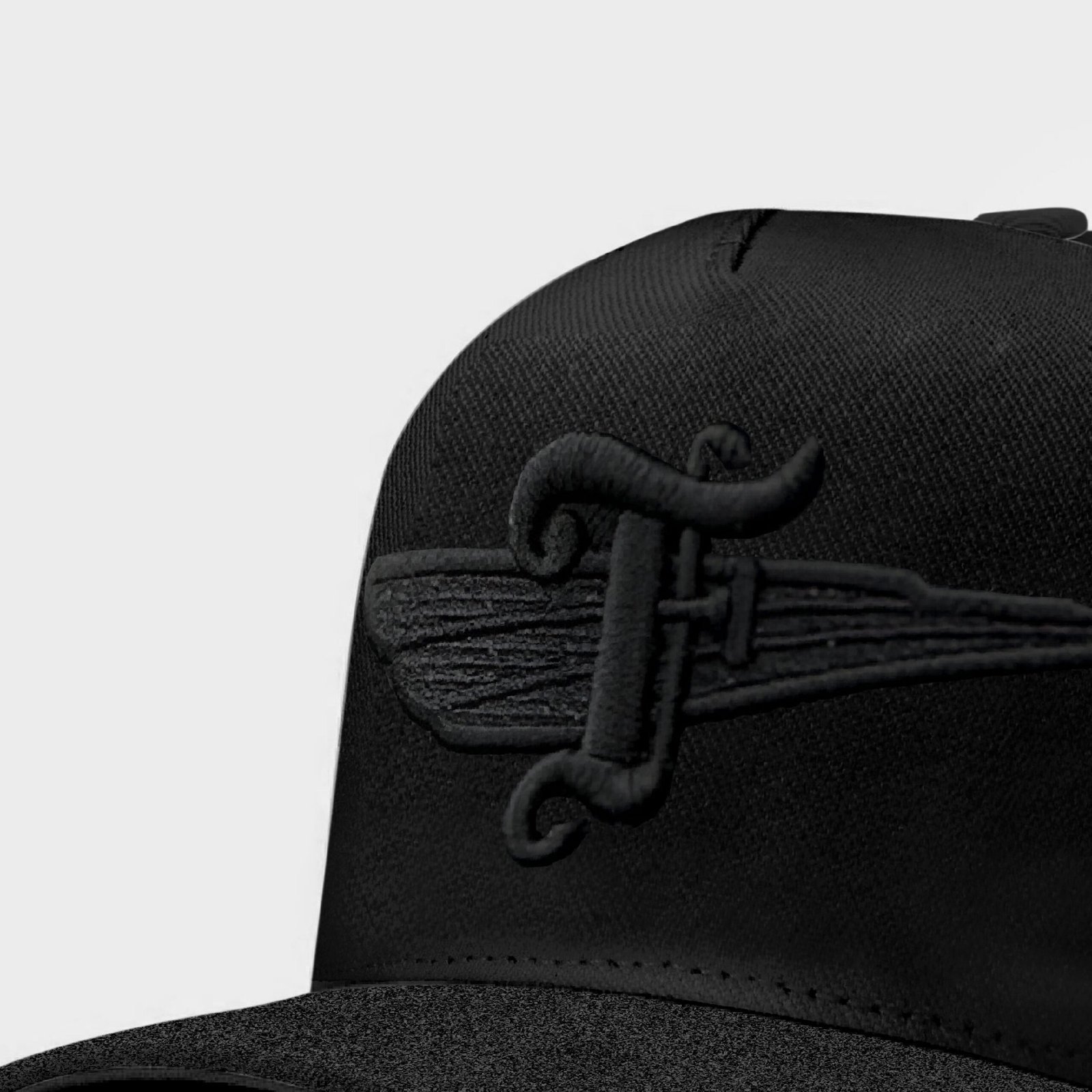 Boné Snapback OFL Glitter Black Iniciais F