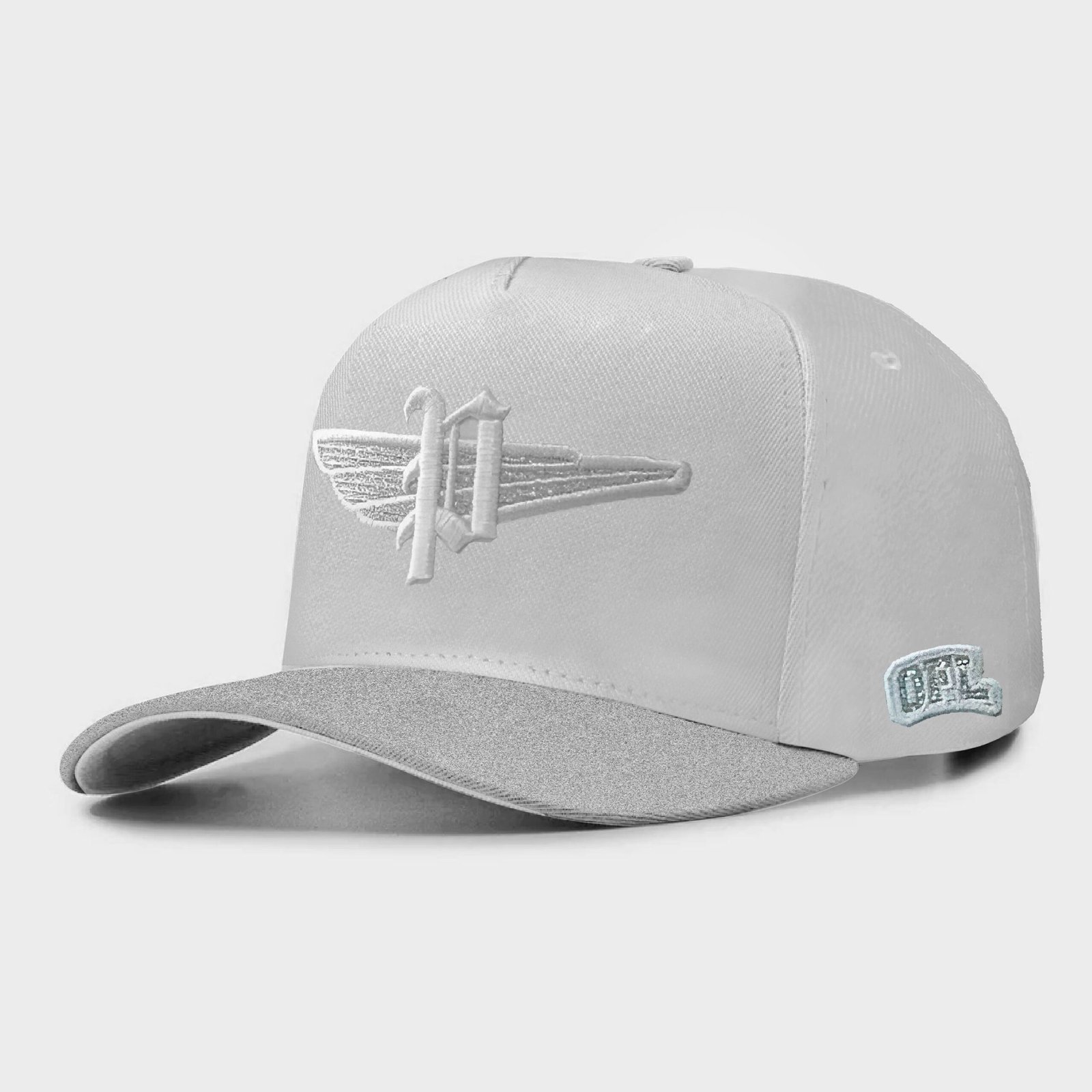 Boné Snapback OFL Iniciais branco P
