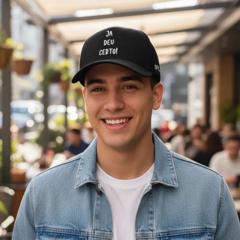 Boné Snapback OFL Já deu Certo