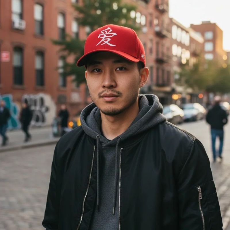 Boné Snapback OFL Japan Red