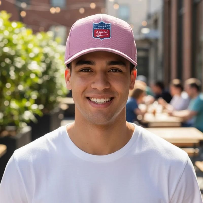 Boné Snapback OFL Lasse Rosa