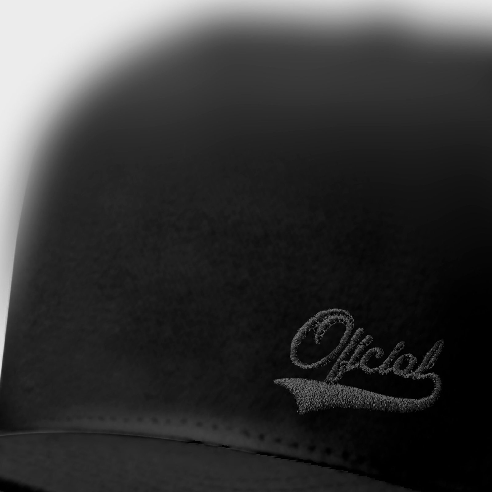 Boné Snapback OFL Minimalista Preto