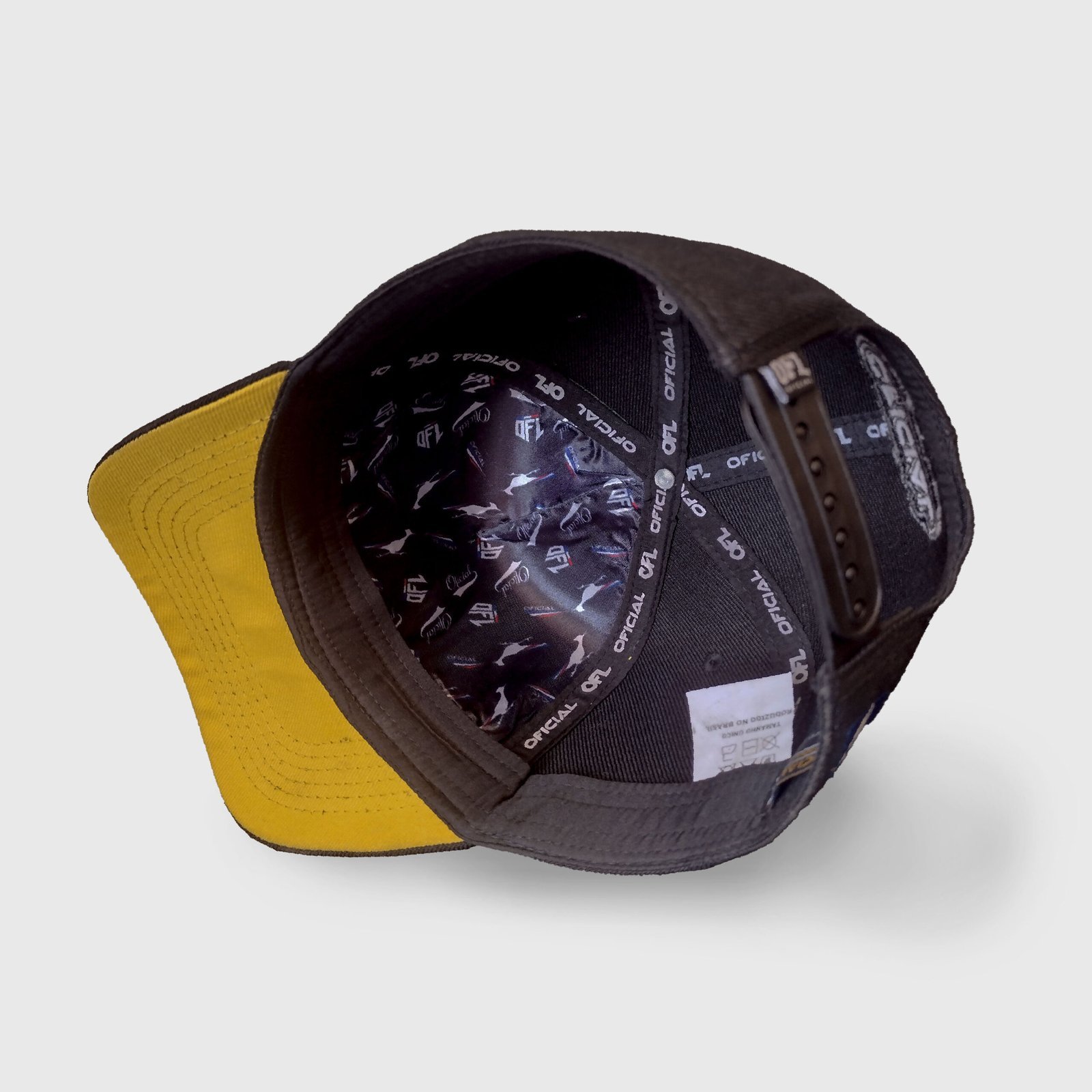 Boné Snapback OFL Nice Panda Yellow
