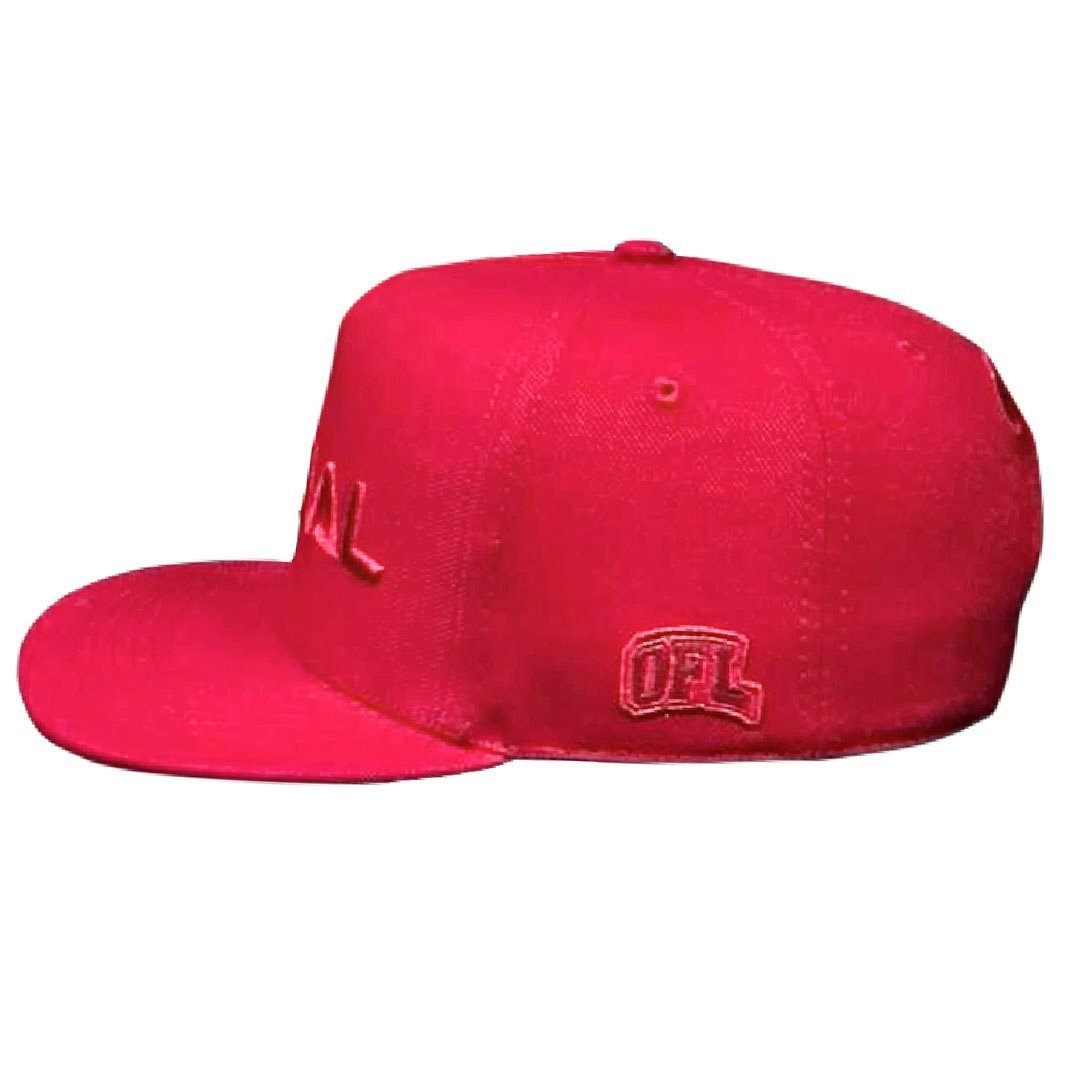 Boné Snapback OFL Oficial Aba Reta