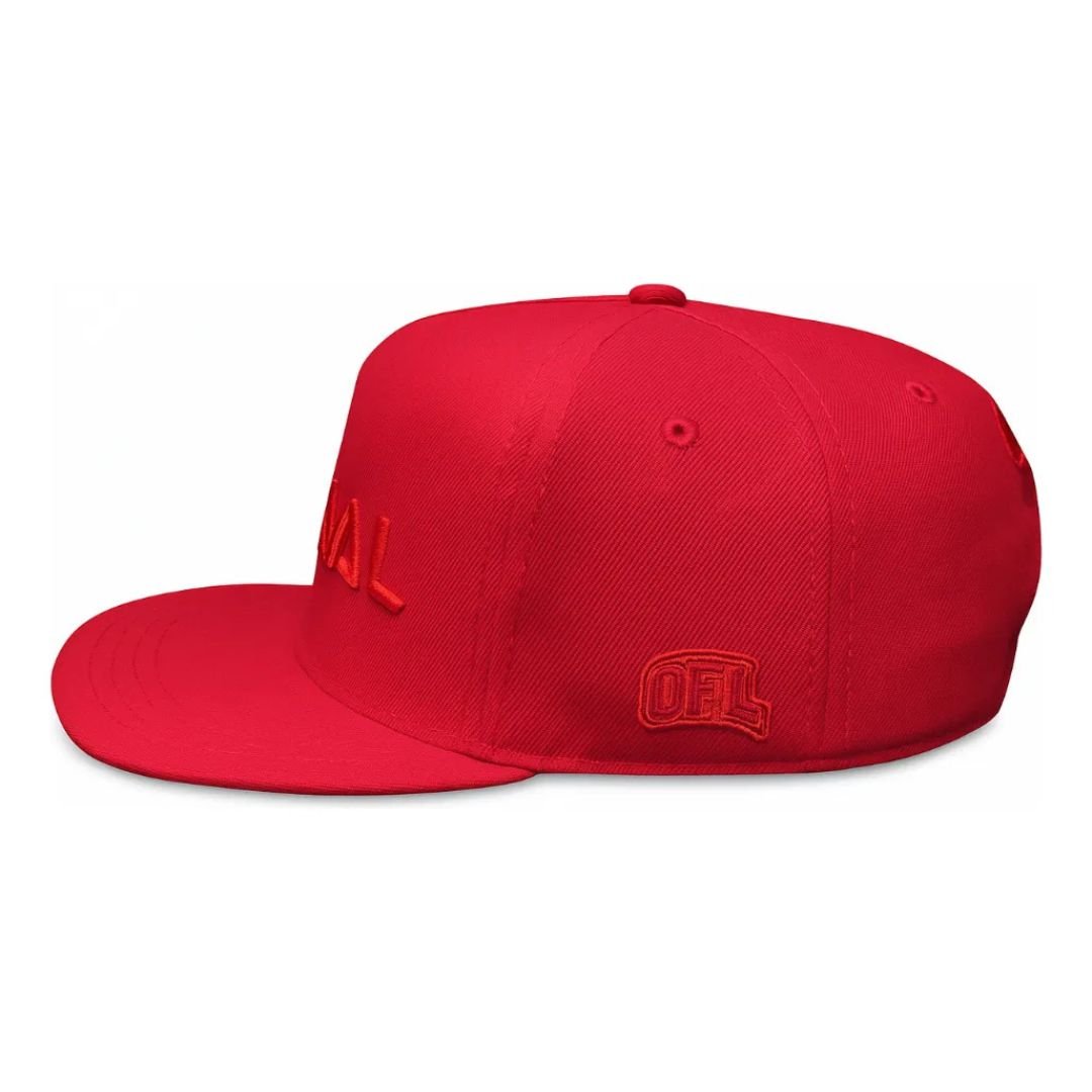 Boné Snapback OFL Oficial Aba Reta