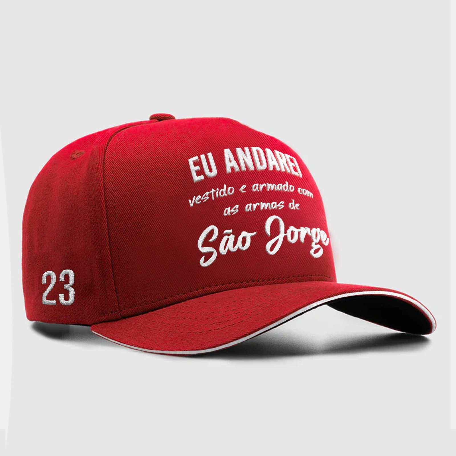 Boné Snapback OFL São Jorge Eu Andarei