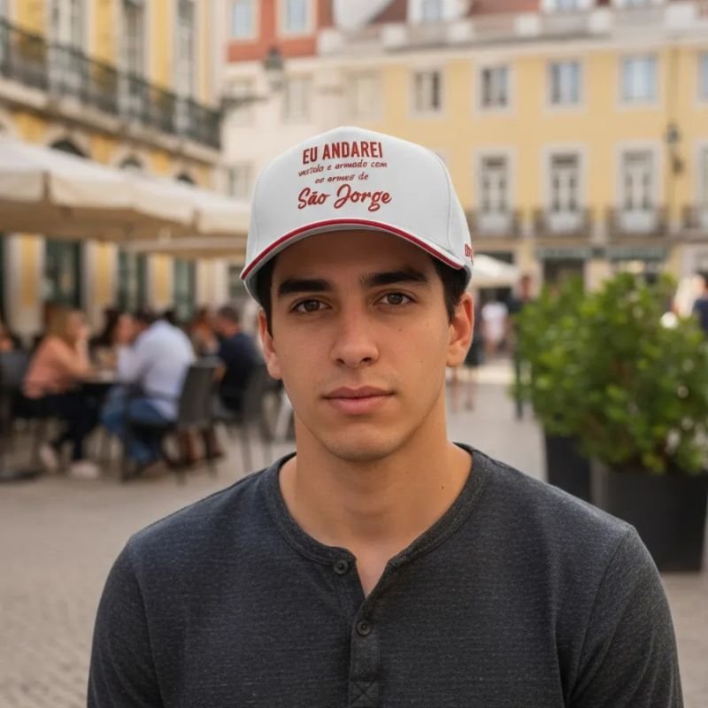 Boné Snapback OFL São Jorge Eu Andarei