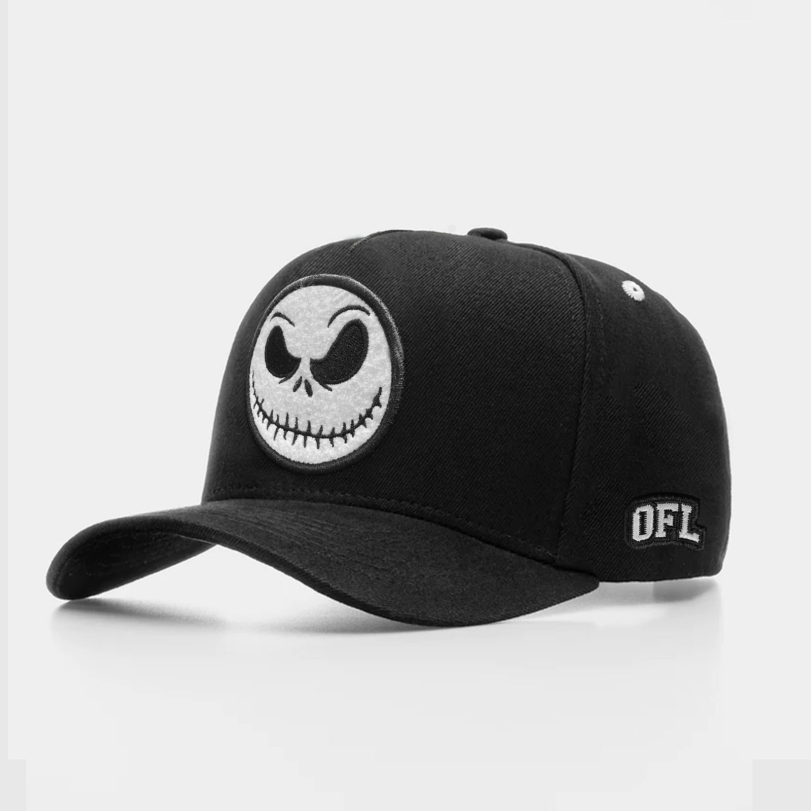 Boné Snapback OFL Skull Sewn Black