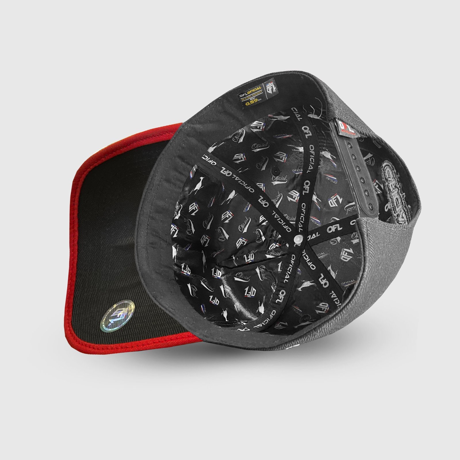 Boné Snapback OFL Three Colors Red
