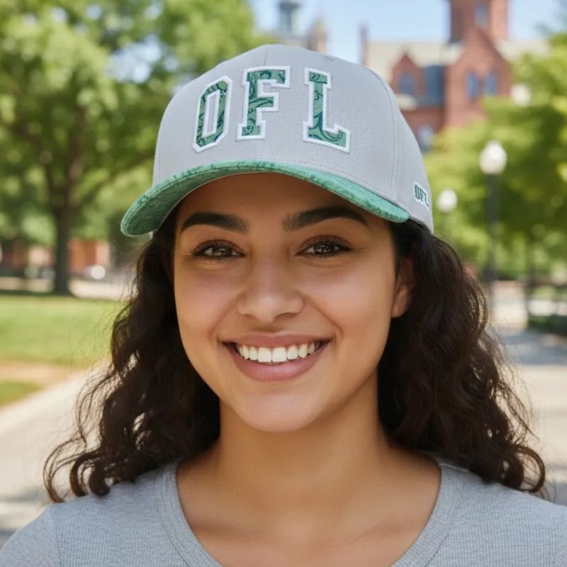 Boné Snapback OFL Turquoise Roses