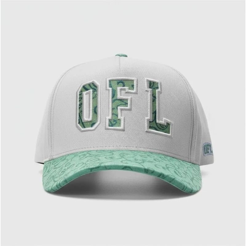 Boné Snapback OFL Turquoise Roses