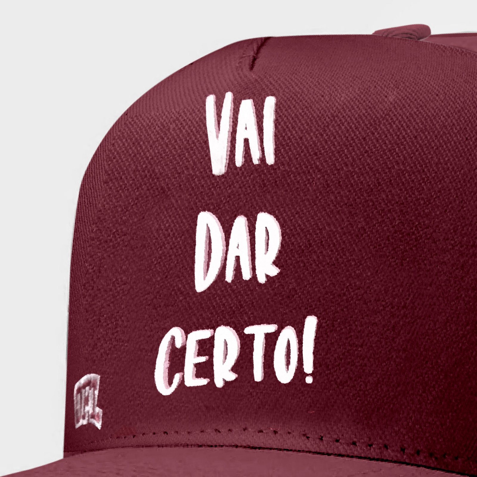 Boné Snapback OFL Vai dar Certo Vinho