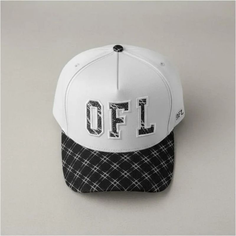Boné Snapback OFL Vintage Black White