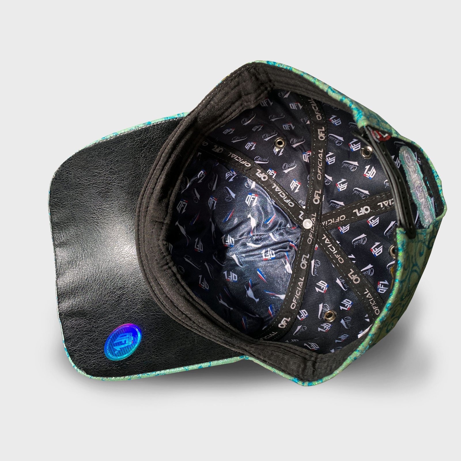 Boné Snapback OFL Vintage Turquoise
