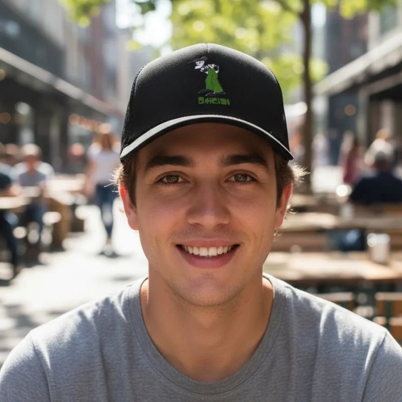 Boné Trucker OFL Eustácio Preto