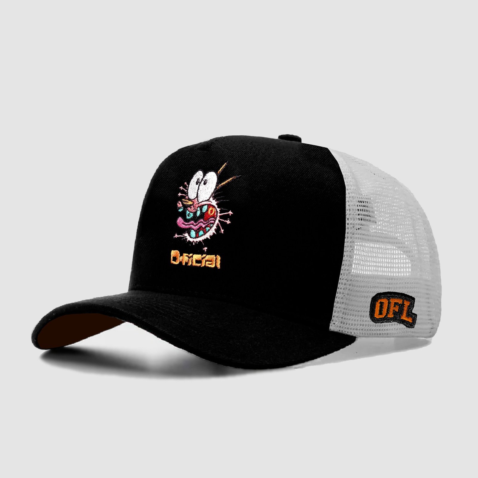 Boné Trucker OFL Kids Coragem Crazy Dog
