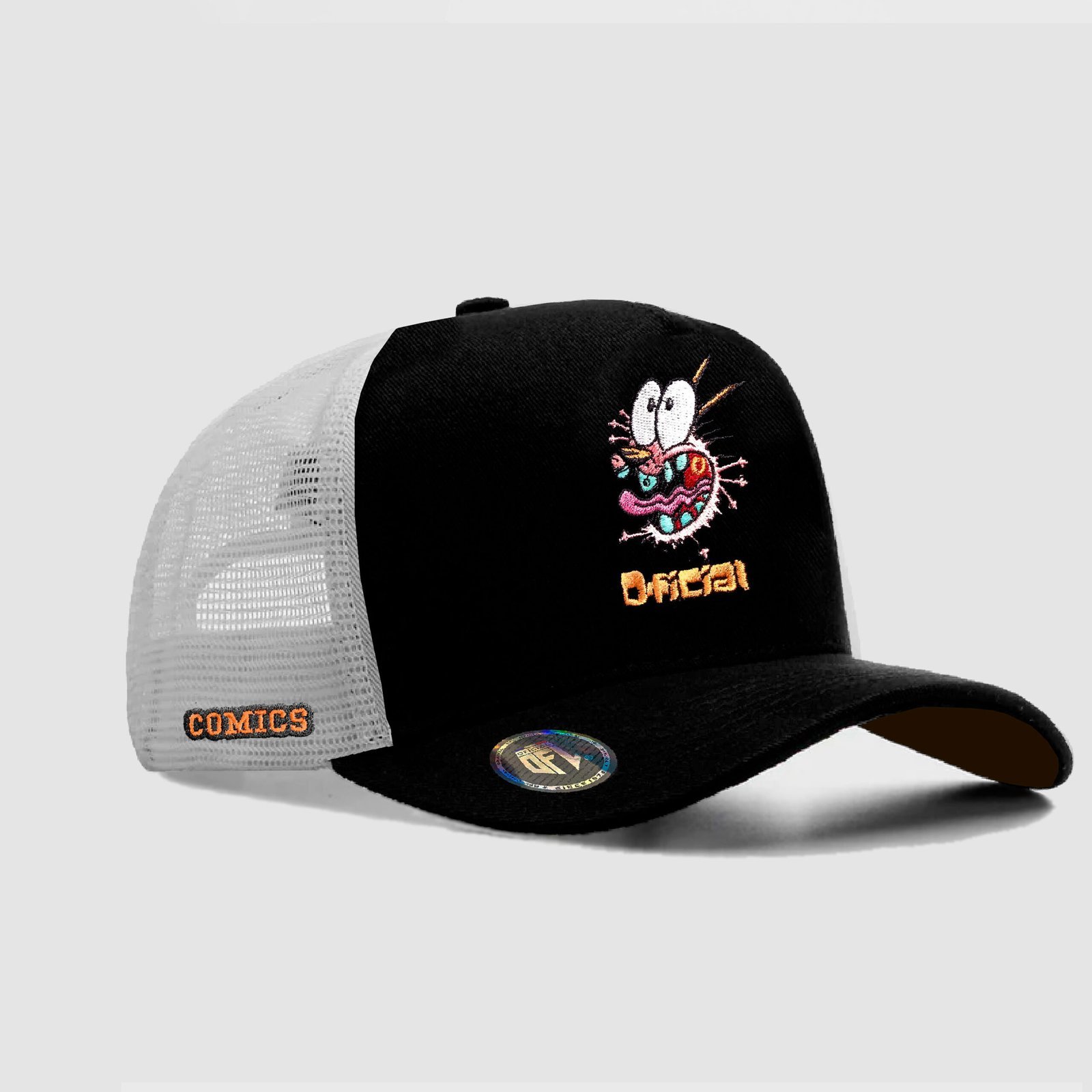 Boné Trucker OFL Kids Coragem Crazy Dog