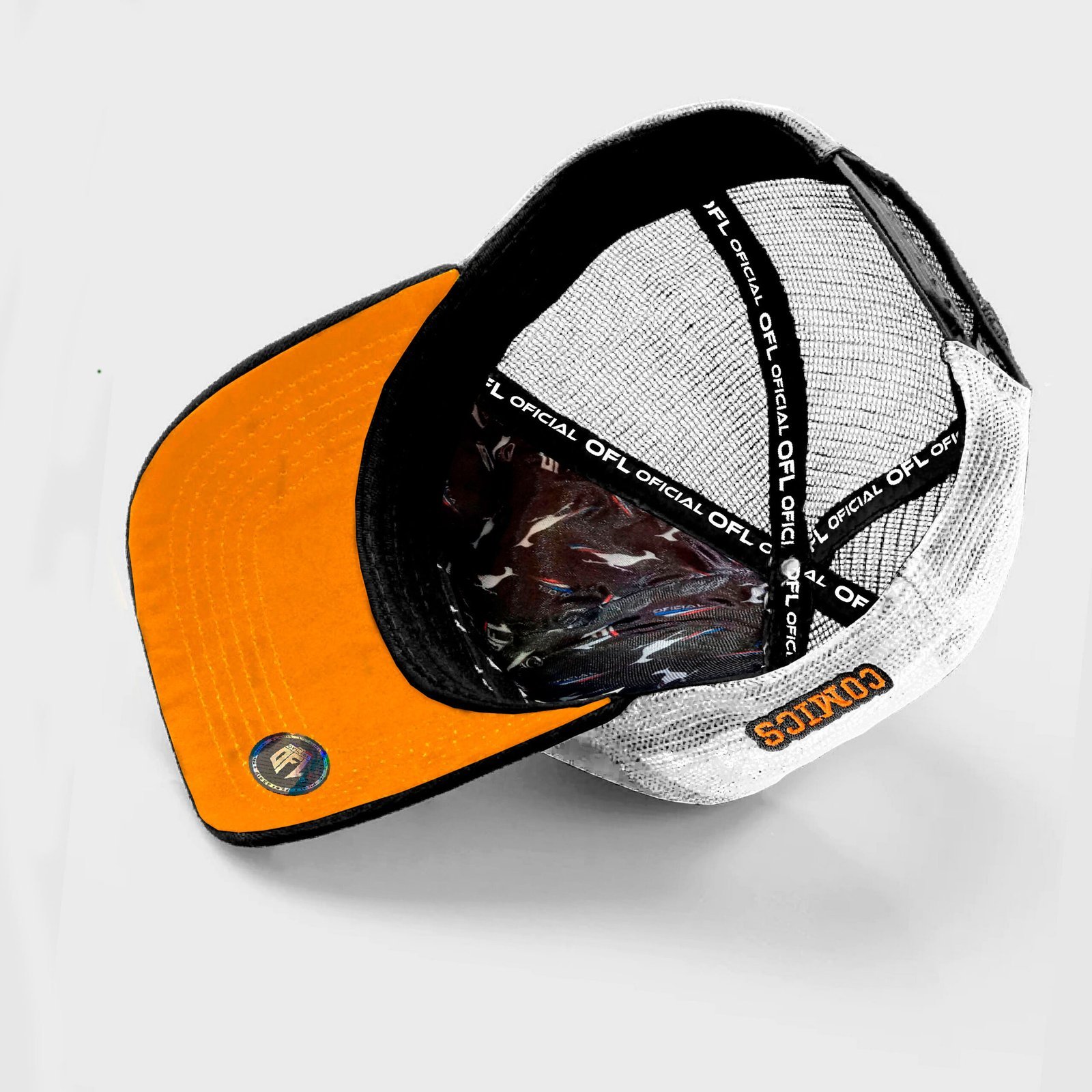 Boné Trucker OFL Kids Coragem Crazy Dog