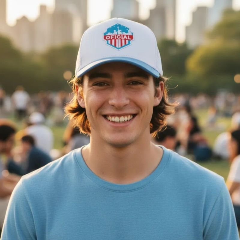 Boné Trucker Ofl New York