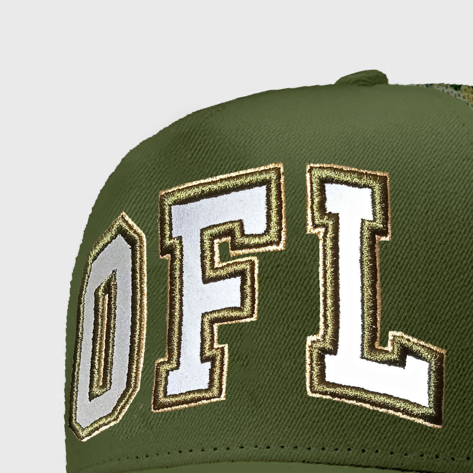 Boné Trucker OFL Refletivo Militar