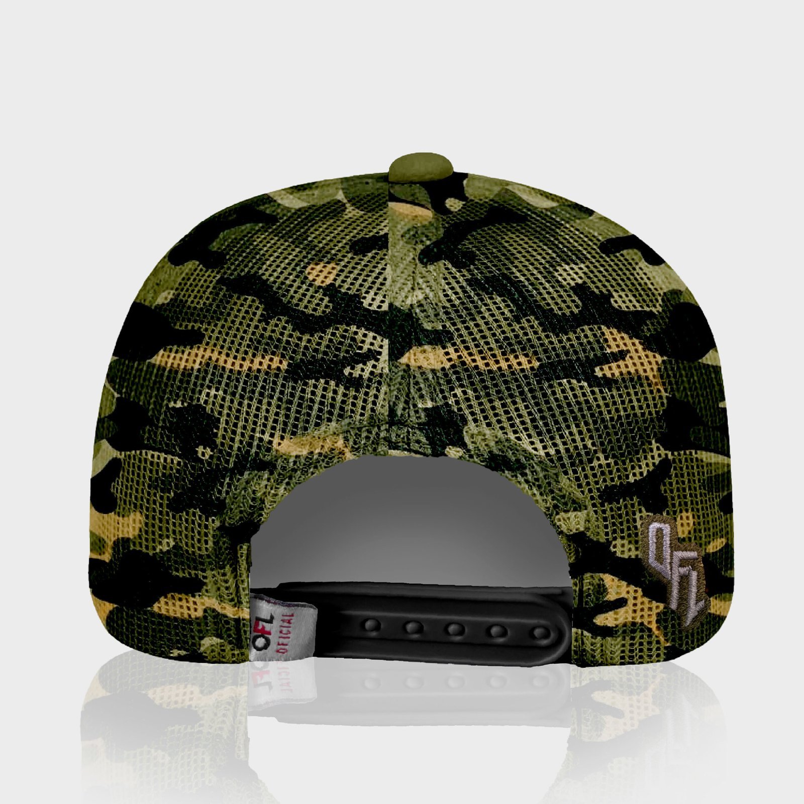 Boné Trucker OFL Refletivo Militar