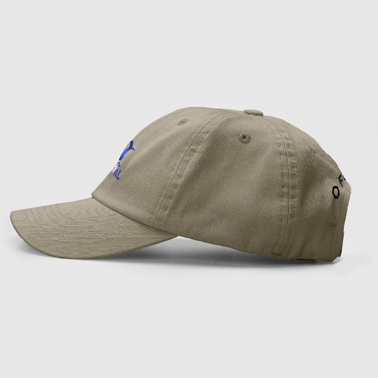 Boné Verde militar Dad Hat OFL The Embroidery French