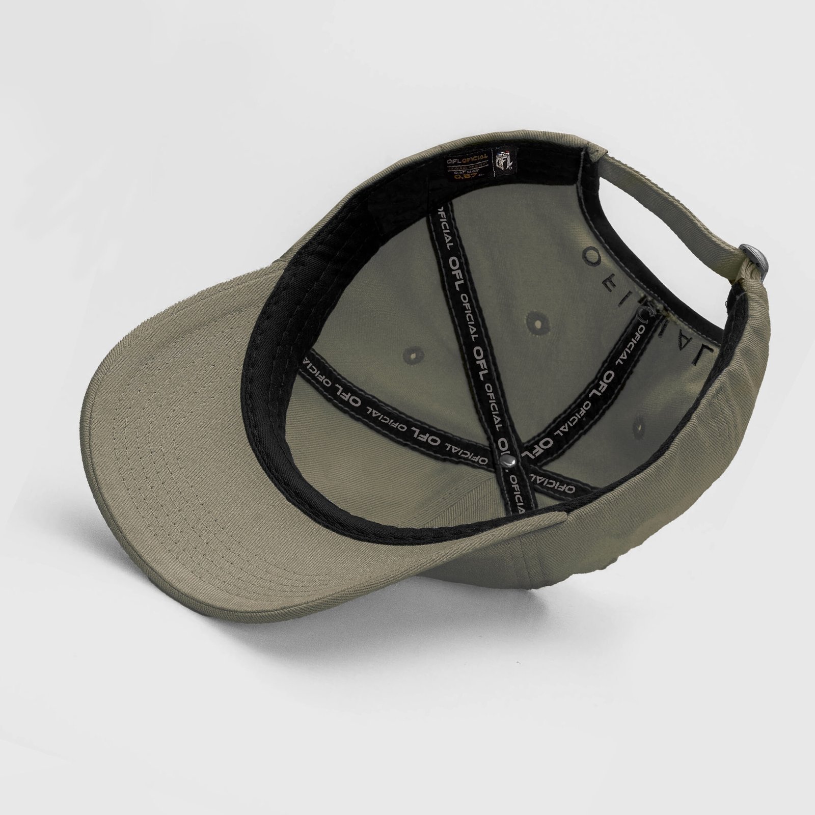 Boné Verde militar Dad Hat OFL The Embroidery French