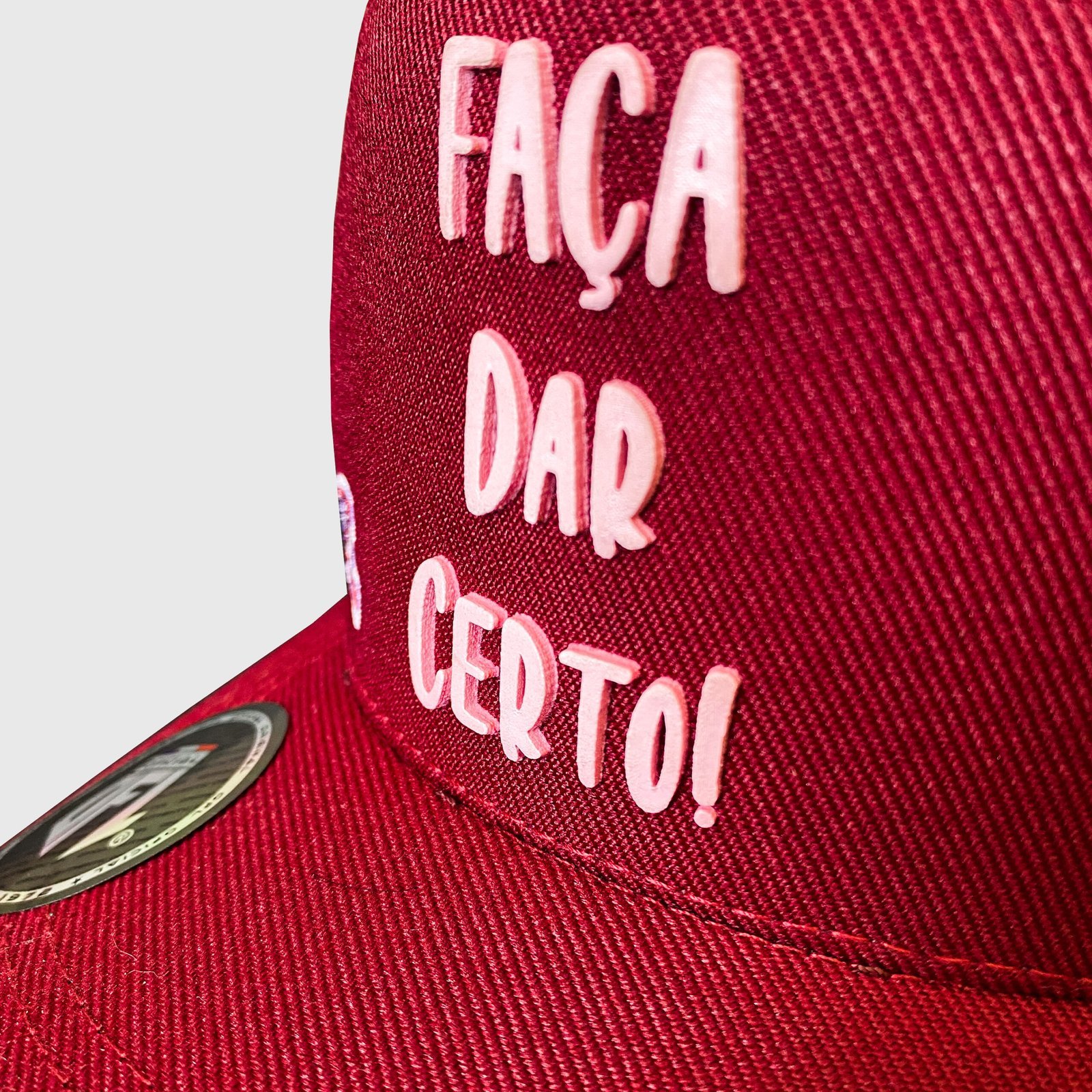 Boné Vinho OFL Faça dar Certo!