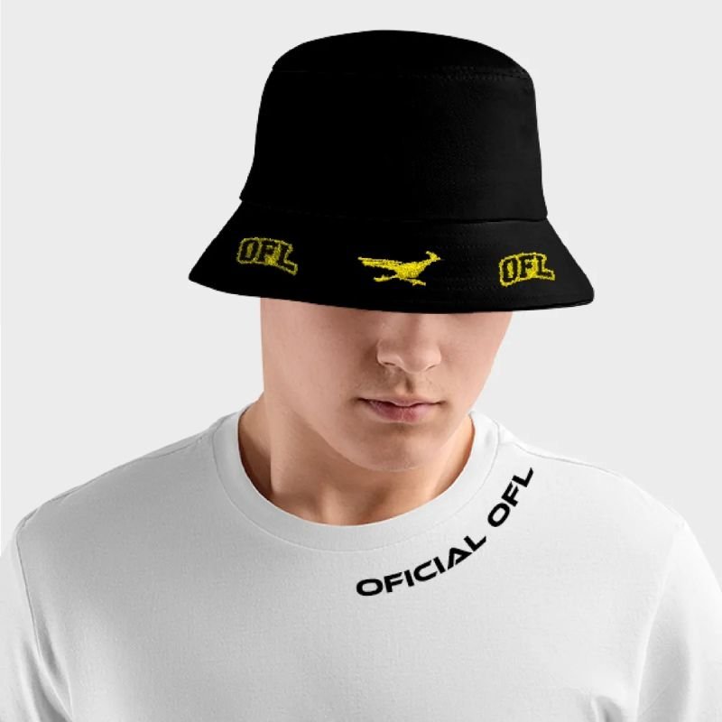 Bucket Hat Dupla Face OFL Laranja