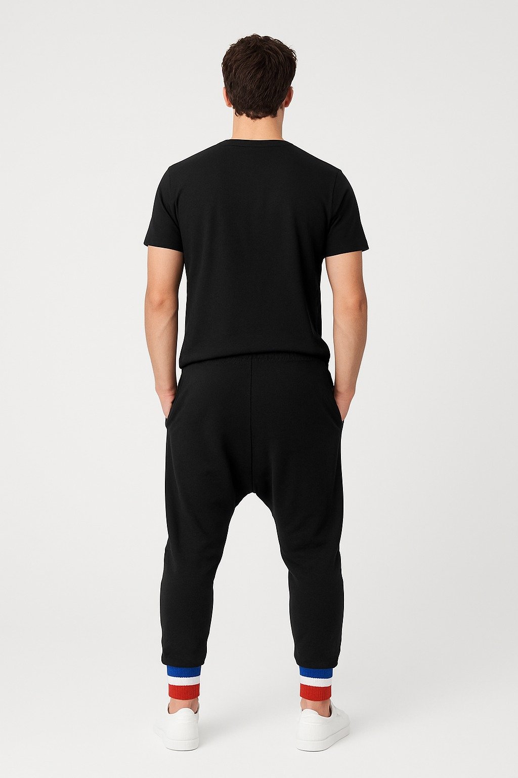 Calça Masculina Oficial Moletom Longa Lisa França Saruel