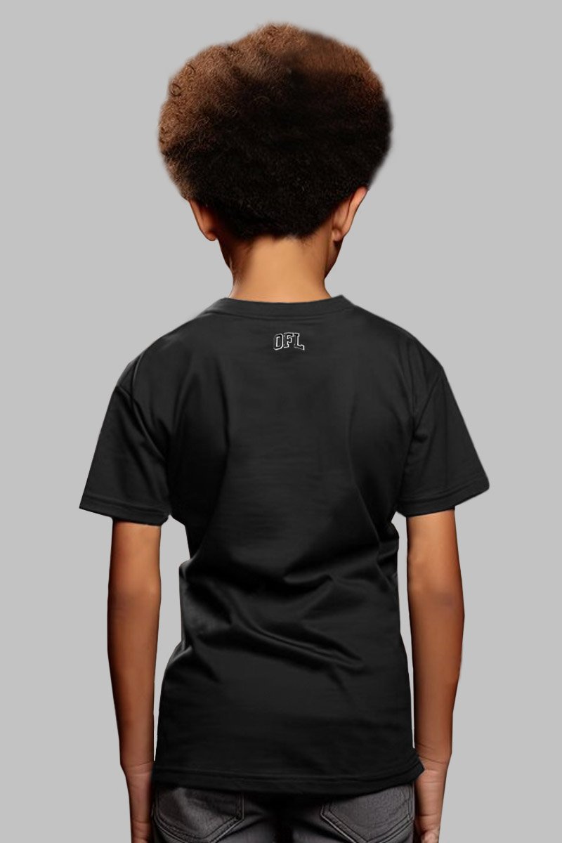 Camiseta Infantil OFL High Quality Preta