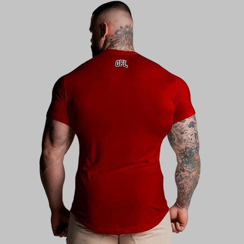 Camiseta Long Line Oficial Barra Arredondada 100% Algodão