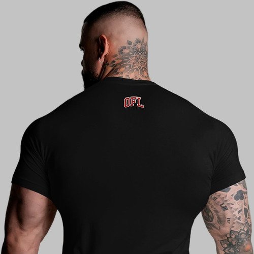 Camiseta Long Line Ofl Casual 100% Algodão Fio 30.1