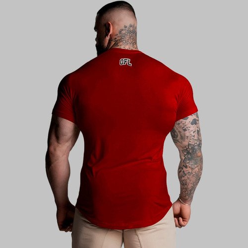 Camiseta Long Line Ofl Casual 100% Algodão Fio 30.1