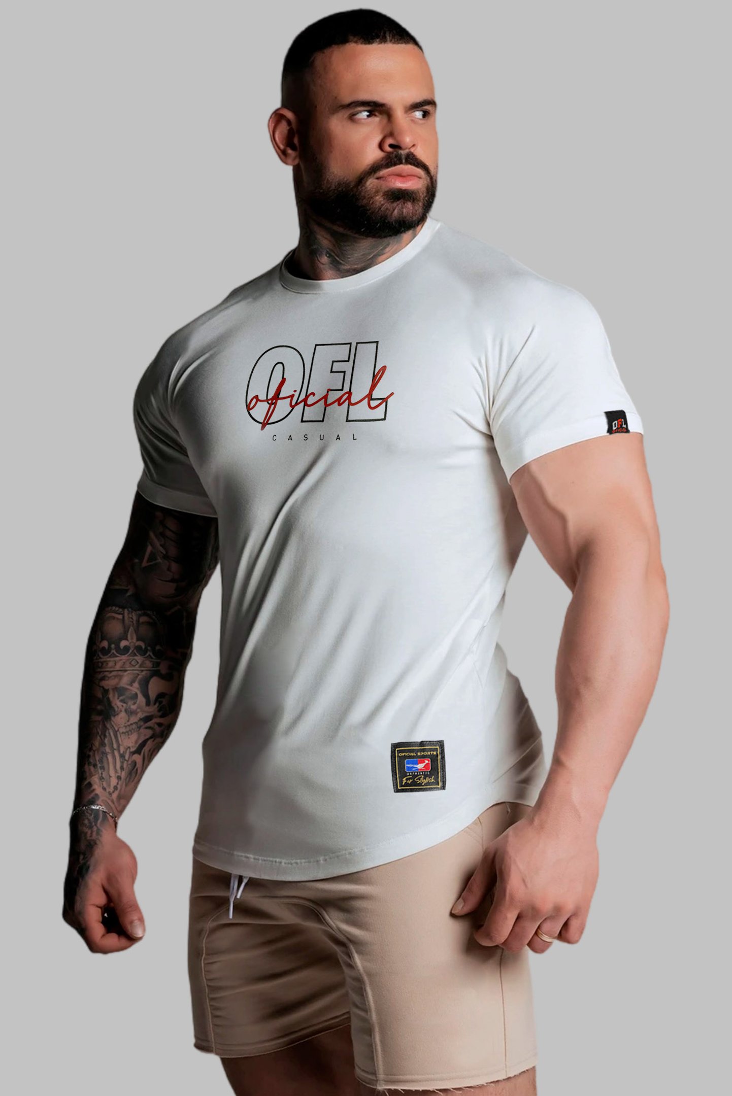Camiseta Long Line OFL Casual